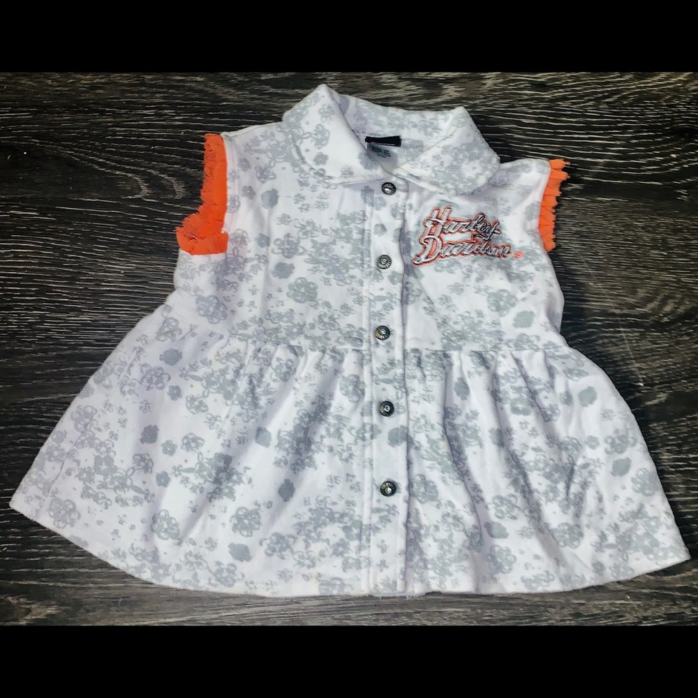 Baby Harley Davidson Dress - worn once